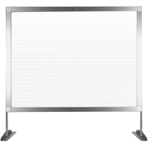 34" x 32 1/2" Clear Polycarbonate Countertop Panel