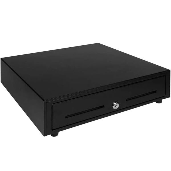 Star CD3-1313BK45-S2 Value Series 13" x 13" Black Printer Driven Cash Drawer