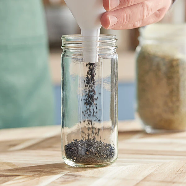8 oz. Paragon Glass Jar - 12/Case