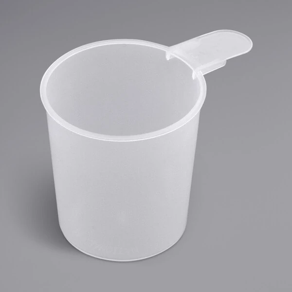 6 oz. Polypropylene Scoop with Short Handle - 225/Case