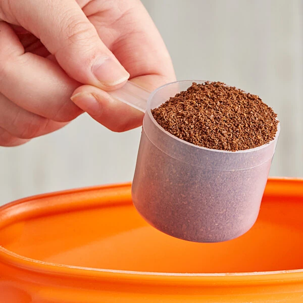 60 cc Polypropylene Scoop with Short Handle - 50/Pack