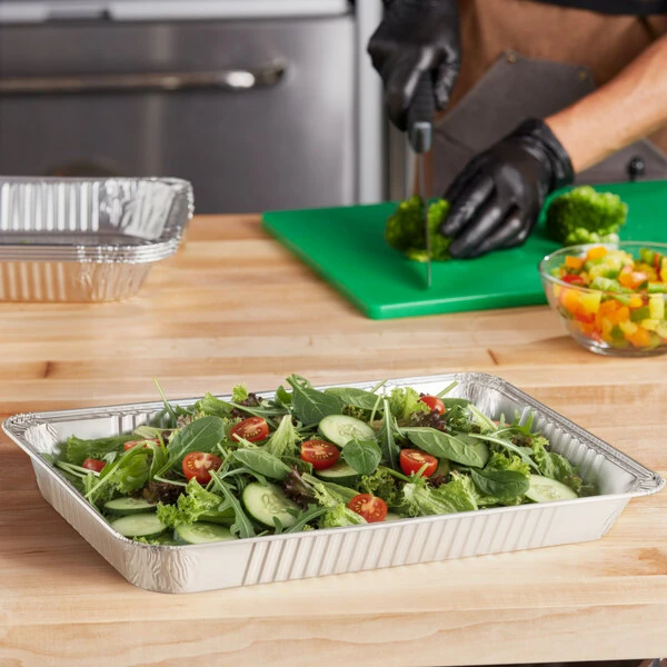 Full Size Light-Duty Steam Table Pan Medium 2 3/16" Depth - 50/Case