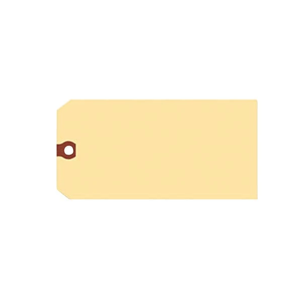 Avery® 12303 3 3/4" x 1 7/8" Manila "G" Unstrung Shipping Tag - 1,000/Box