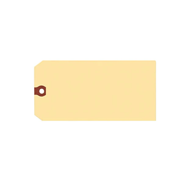 Avery® 12306 5 1/4" x 2 5/8" Manila "G" Unstrung Shipping Tag - 1,000/Box