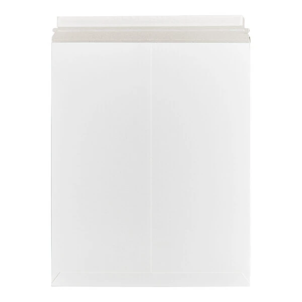 Lavex Stayflats® White Self-Sealing Rigid Mailer #7 - 17" x 21" - 100/Case