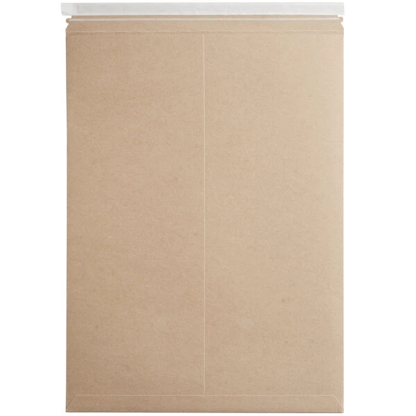 Lavex Stayflats® Kraft Self-Sealing Rigid Mailer #12 - 20" x 27" - 50/Case