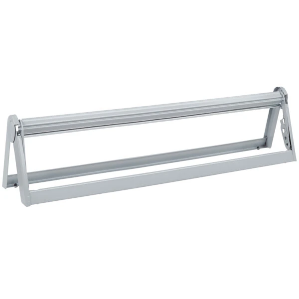 Bulman A501-27 Standard 27" Gray Steel All-In-One Wall Mount / Undercounter Paper Dispenser / Cutter with Serrated Blade