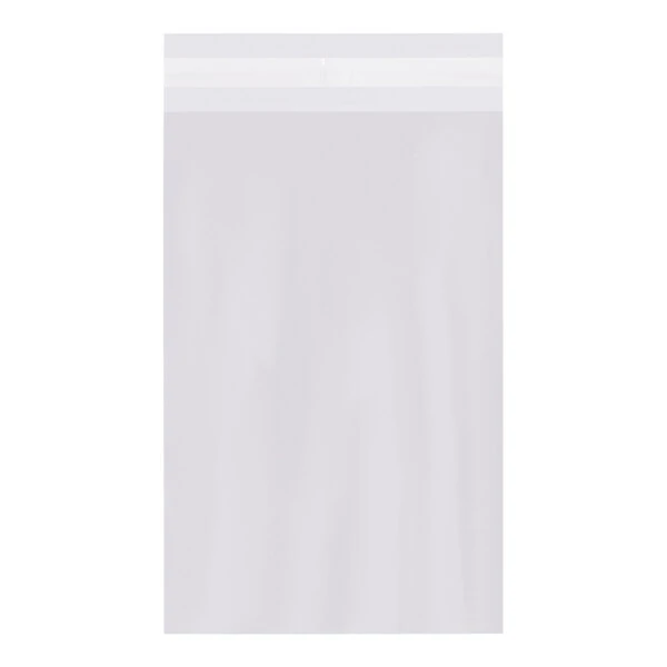 Lavex 16" x 20" 1.5 Mil Clear Resealable Polyethylene Bag - 500/Case
