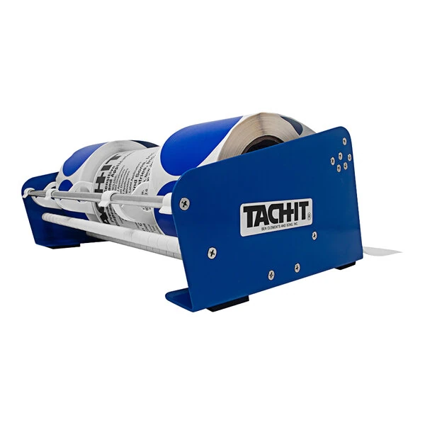 Tach-It PDL12 Mechanical Tabletop Label Dispenser with 12 1/2" Maximum Liner Width