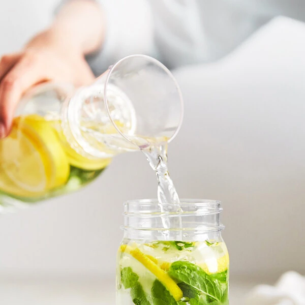 Tossware POP 32 oz. Customizable Plastic Carafe - 48/Case