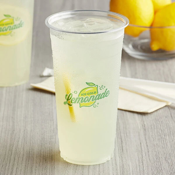 Carnival King 24 oz. PET Lemonade Cup - 600/Case