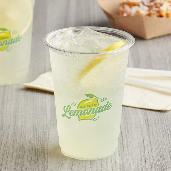 Carnival King 16 oz. PET Lemonade Cup - 1,000/Case