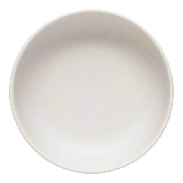 Libbey Driftstone 17 oz. Driftwood Satin Matte Porcelain Low Bowl - Sample