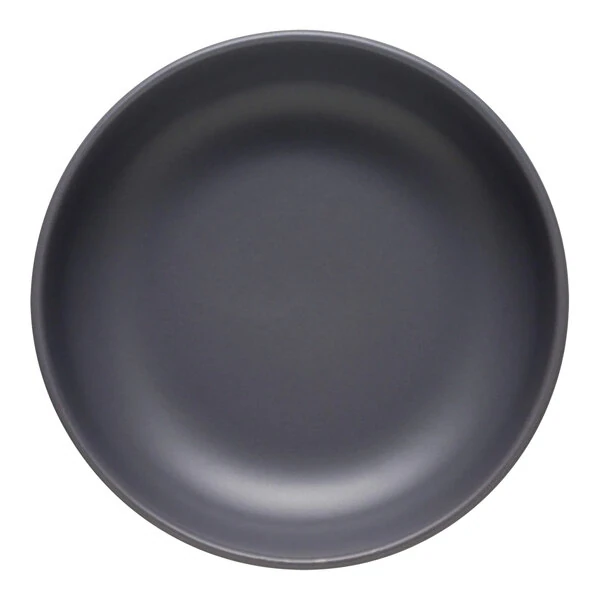 Libbey Driftstone 17 oz. Granite Satin Matte Porcelain Low Bowl - Sample