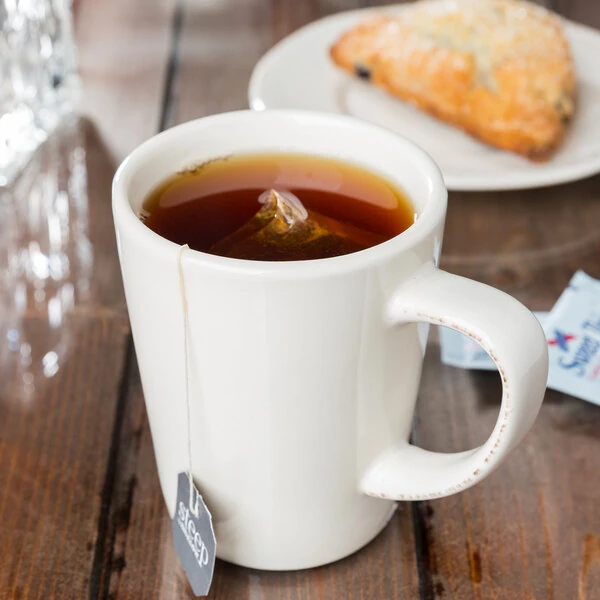 Libbey Farmhouse 12 oz. Cream Porcelain Mug - Sample