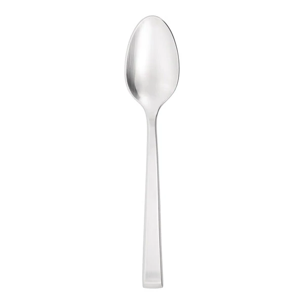 Libbey Santorini Satin II 6 3/8" 18/0 Stainless Steel Heavy Weight Teaspoon - Sample