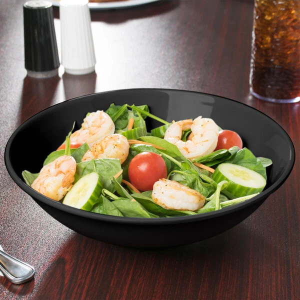 GET B-48-BK Black Elegance 1.9 Qt. Bowl - 12/Case