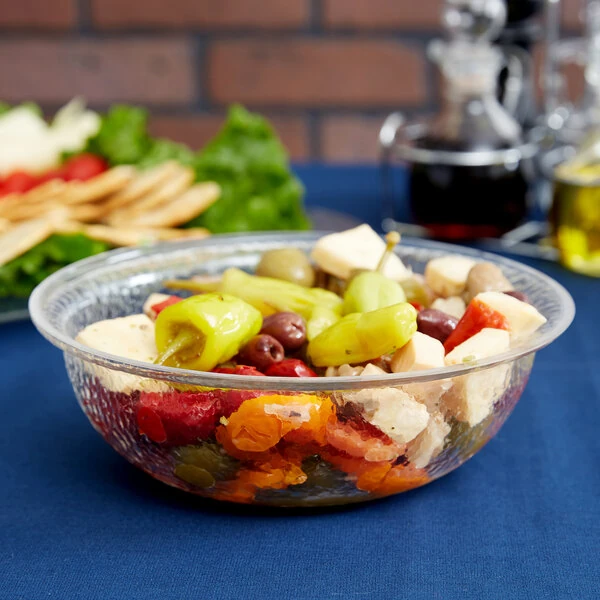 Carlisle SB6807 1 Qt. Pebbled Serving/Salad Bowl