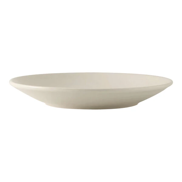 Tuxton BED-1253 2.125 Qt. Eggshell China Pasta / Salad Bowl - 12/Case