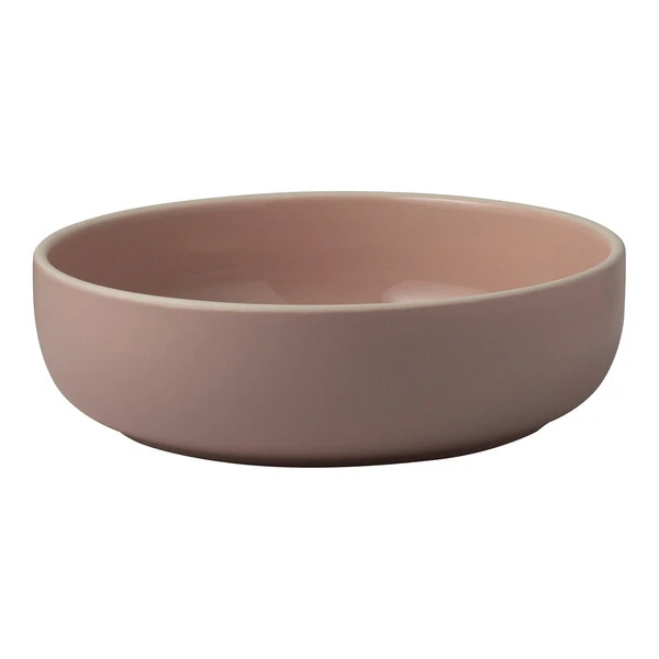 Homer Laughlin Ivory Woodland from Steelite International 1 Qt. Round Petal Pink China Bowl - 12/Case