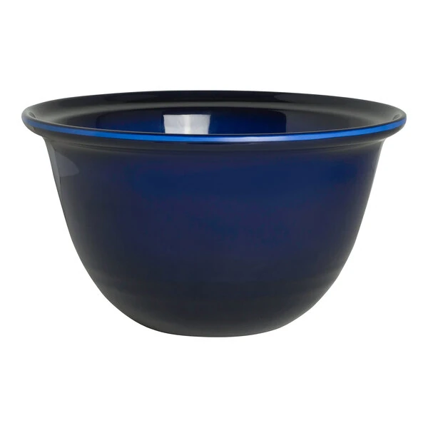 Creations Brooklyn from Steelite International 3.25 Qt. Blue Melamine Round Bowl - 6/Case