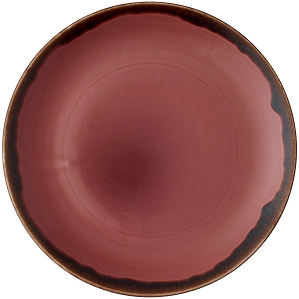 Dudson Harvest 10 1/4" Plum Coupe China Plate by Arc Cardinal - 12/Case