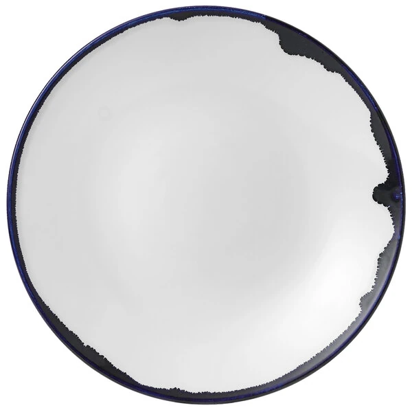 Dudson Harvest 11" Ink Deep Coupe China Plate by Arc Cardinal - 12/Case