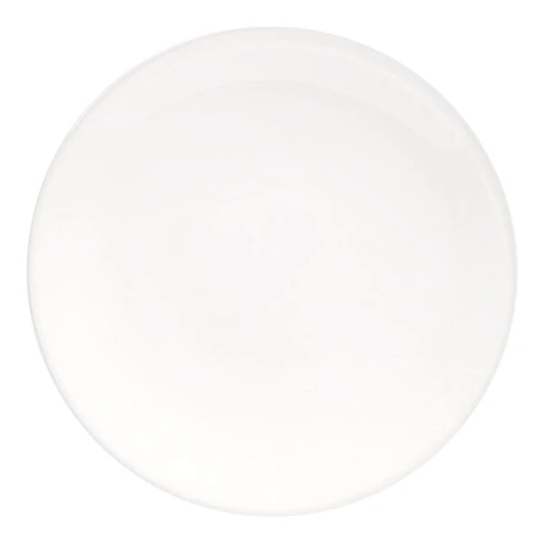 Front of the House Catalyst 11" European White Coupe Round Porcelain Plate - 4/Case