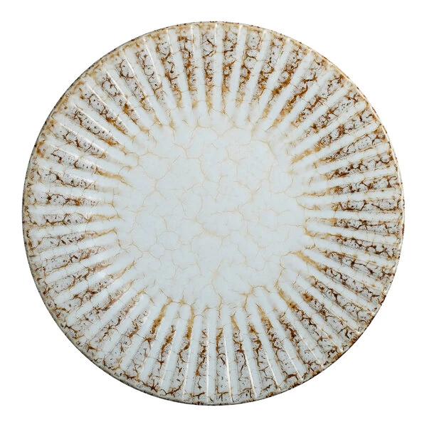 Robert Gordon Adelaide from Steelite International 8" Round Birch Porcelain Coupe Plate - 24/Case