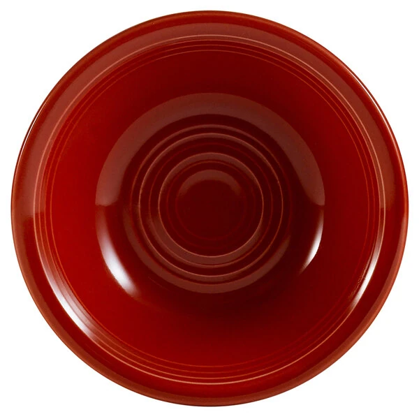 CAC TG-32-R Tango 3.5 oz. Red Fruit Bowl - 36/Case