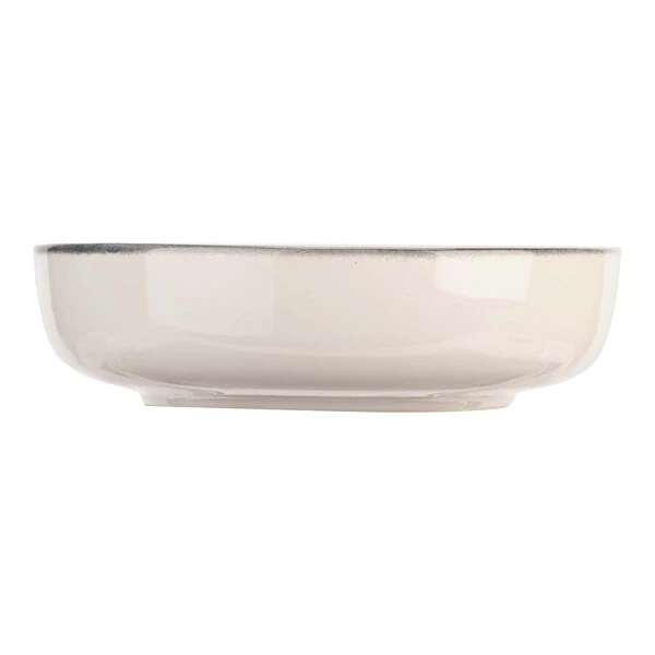 Cosy & Trendy Baltic 28 oz. Gray Stoneware Bowl - 6/Case