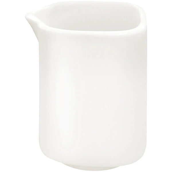 RAK Porcelain Ska 0.7 oz. Ivory Porcelain Creamer - 6/Case