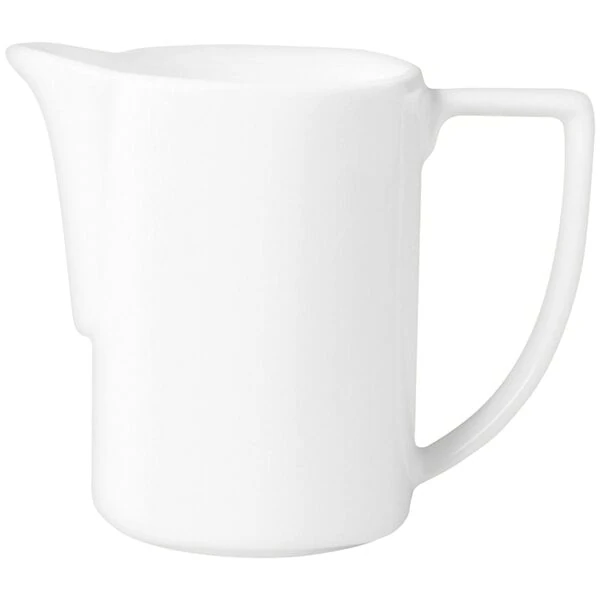 RAK Porcelain Ska 5.05 oz. Ivory Porcelain Creamer - 6/Case