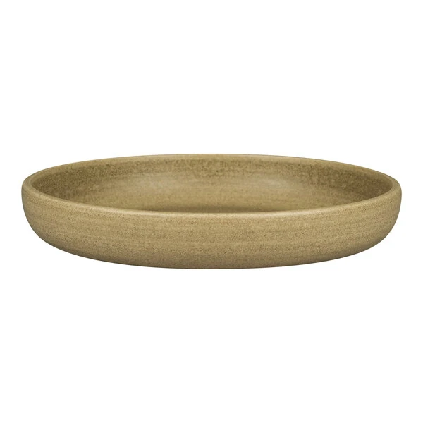 RAK Porcelain Rakstone Selva 10 3/16" Beige Porcelain Deep Plate - 2/Case