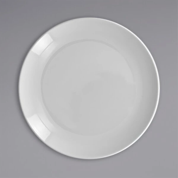 RAK Porcelain Polaris Orion 7 1/8" Porcelain Flat Coupe Plate - 24/Case