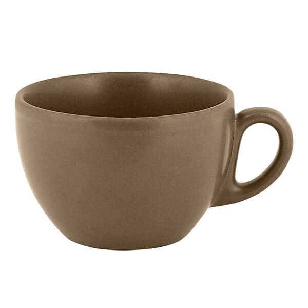 RAK Porcelain Genesis Mat 7.8 oz. Crust Porcelain Coffee Cup - 12/Case