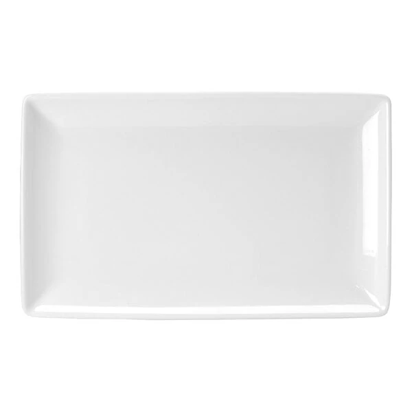 Folio Parliament from Steelite International 10 5/8" x 6 1/2" Rectangular Tray - 6/Case