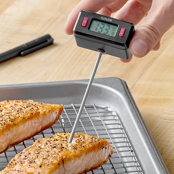 Taylor 5296651 Type-K Digital Thermocouple Thermometer with Rotating Display