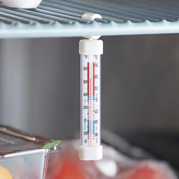 Taylor 3509FS 3 1/2" Tube Refrigerator / Freezer Thermometer