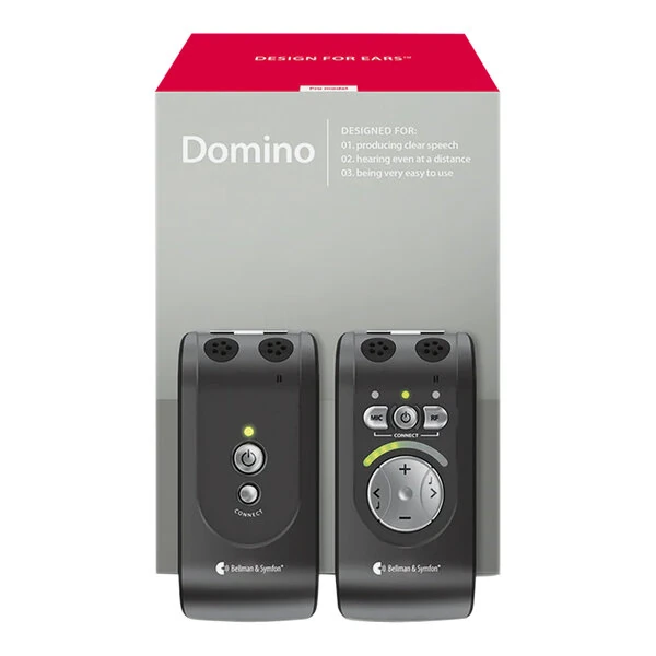Bellman & Symfon Domino Pro Listening System with Headphones and Earbuds BE8005-09