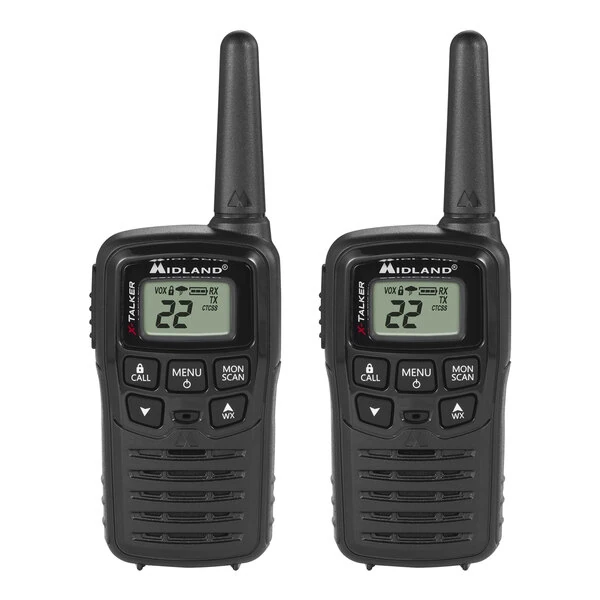 Midland X-TALKER Black FRS Two-Way Radios T10