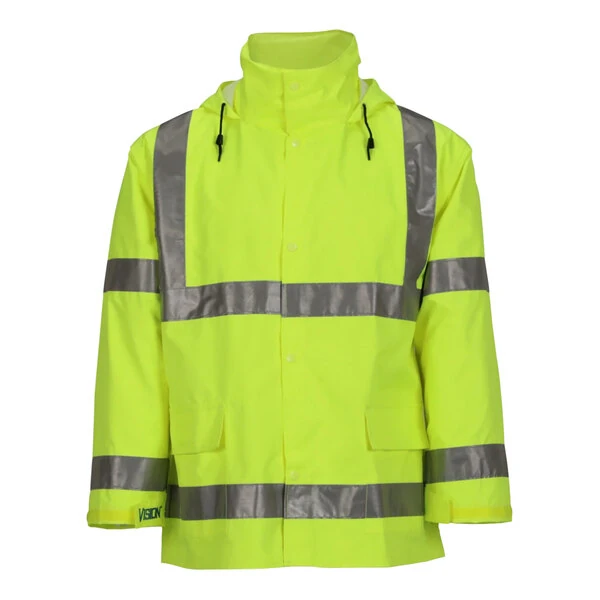 Tingley Vision Type R Class 3 Hi-Vis Lime Jacket J23122.4X - 4X