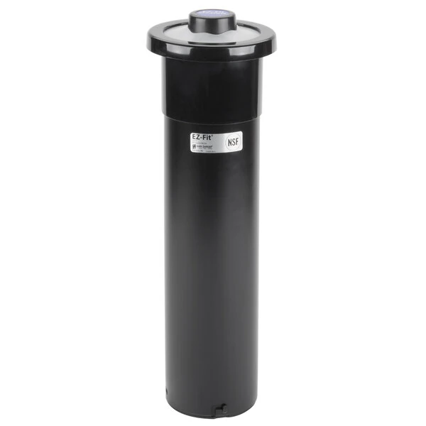 San Jamar C2210C18 Euro EZ-Fit® In-Counter 6 - 24 oz. Cup Dispenser - 18" Long