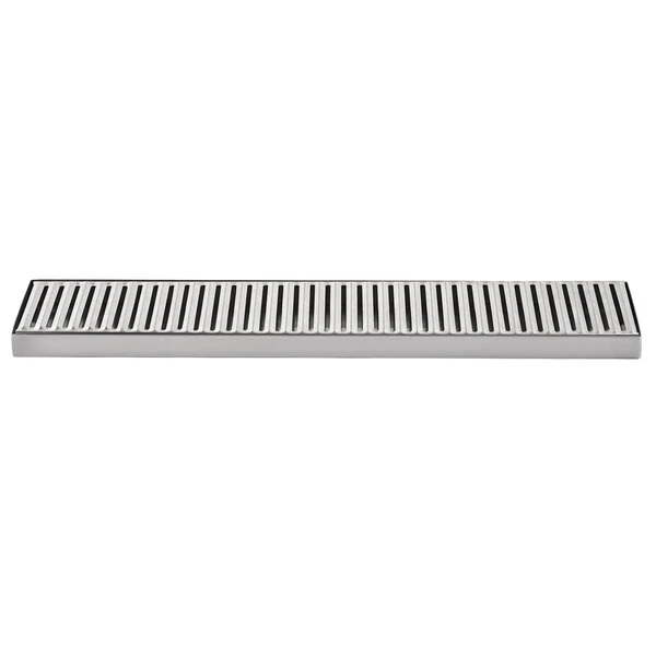 TableCraft 10482 19" x 4 1/8" Stainless Steel Drip Tray