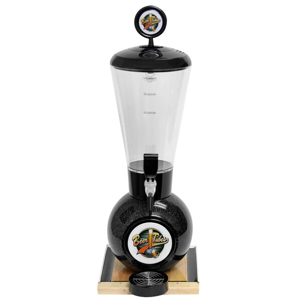 Beer Tubes BOW-ST-STAP 1/4 128 oz. Customizable Super Tube Bowling Ball Beer Tower