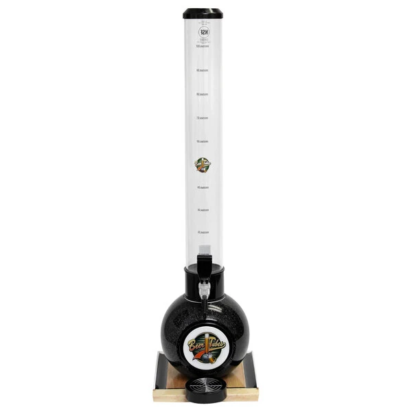 Beer Tubes BOW-32-STAP 1/4 100 oz. Customizable Tall Tube Bowling Ball Beer Tower