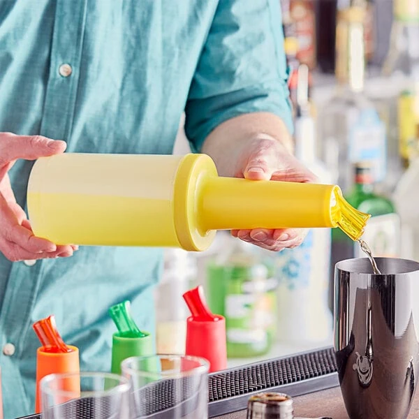 Bottle With Pour Spout