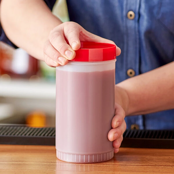 Choice 1 Qt. Backup Container with Red Cap