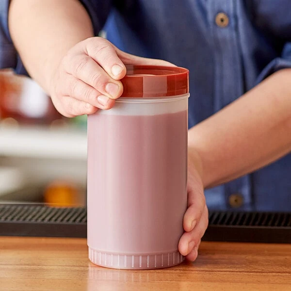 Choice 1 Qt. Backup Container with Brown Cap