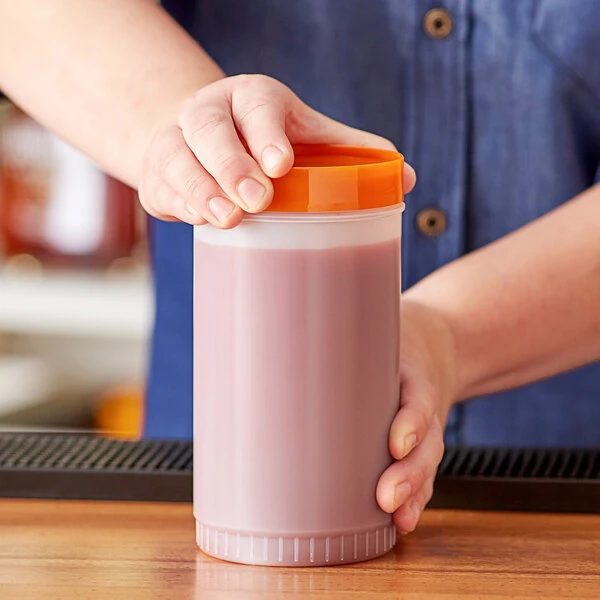 Choice 1 Qt. Backup Container with Orange Cap